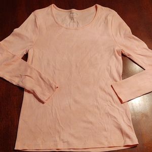 Pink long sleeve t-shirt